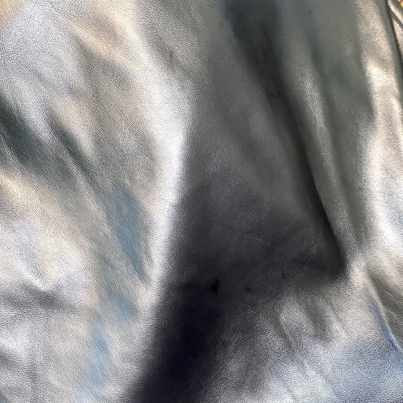 HALSTON Faux Leather Straight Leg Pants - Picture 12 of 12